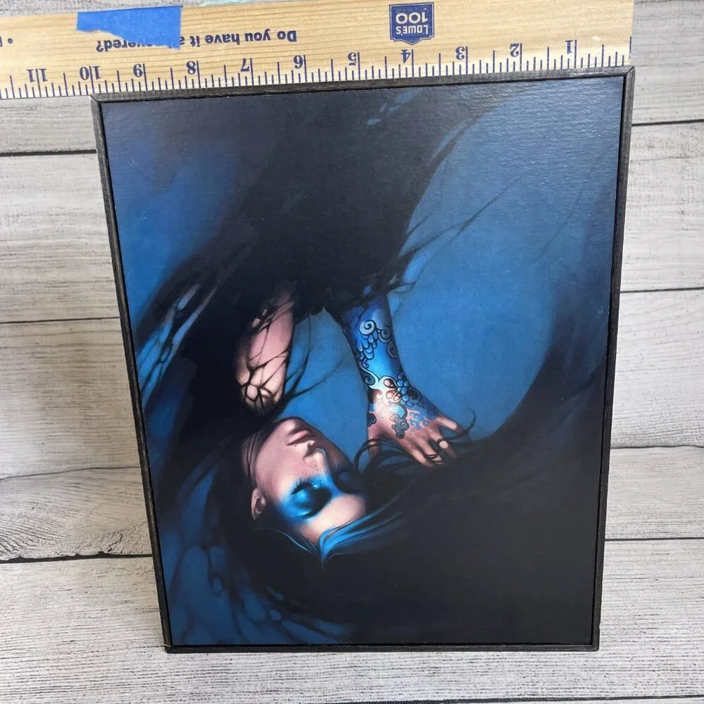 Charlie Bowater Sigur Mini Art Block Framed Print 10x12